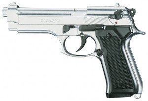 Pistolet de défense KIMAR 92 nickelé auto - POLICE ...