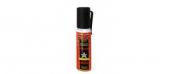 Bombe gaz lacrymogène + poivre rouge + OC auto-défense RED PEPPER 25ml