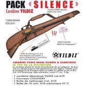 Fusil silencieux PACK Yildiz pliant silence calibre 410 Magnum Chasse