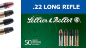 Balles 22lr Pas chère-Sellier Bellot boite-cartouches à balle-munition ( Par 50 boites )