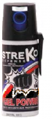 Bombe gel lacrymogène CS d'auto-défense STREKO Defense 50ml