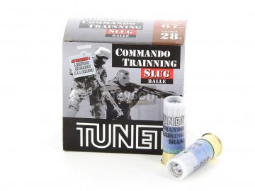TUNET COMMANDO TRAINNING BALLE SLUG - Munition de chasse,Cartouche à balle calibre 12-armurerie