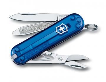 VICTORINOX CLASSIC SD-MINI COUTEAU SUISSE VICTORINOX CLASSIC rouge transparent