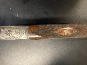 Fusil cal 20 Pierre Artisan Juxtaposé Fontainebleau Artisanal