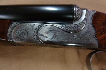 Fusil cal 20 Pierre Artisan Juxtaposé Fontainebleau Artisanal