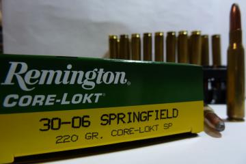 30.06 - 220 grains - 14.25 grammes -Remington  Balles calibre 30.06- Munitions grande chasse