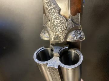 Fusil cal 20 Pierre Artisan Juxtaposé Fontainebleau Artisanal