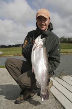 triute de 5.3 kg prise au twisting tail au danemark