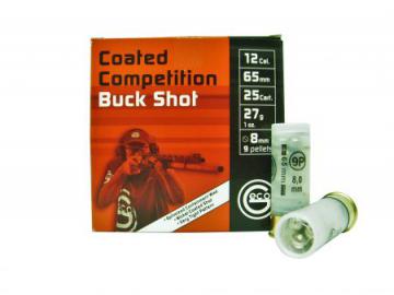 CHEVROTINE GECO - Cartouche Buck Shot compétition- Munition de chasse,Cartouche à balle calibre 12-armurerie