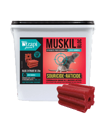 RATICIDE SOURICIDE BAYER-CAUSSADE-Blocs RAT-SOURIS -360g- Appat Brodifacoum