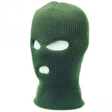 Cagoules, passe montagnes, bonnet, chapeau, deguisement meilleur prix 3 trous vert kaki outdoor