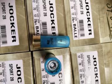 Balle slug 12 competition JOCKER, Sport 28g calibre 12