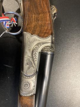 Fusil cal 20 Pierre Artisan Juxtaposé Fontainebleau Artisanal