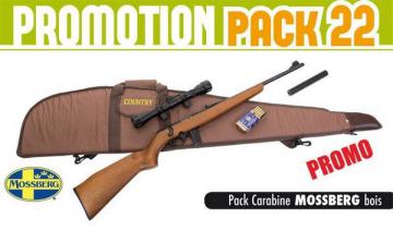 carabine 22lr mossberg-pack-mossberg-bois-22 long rifle