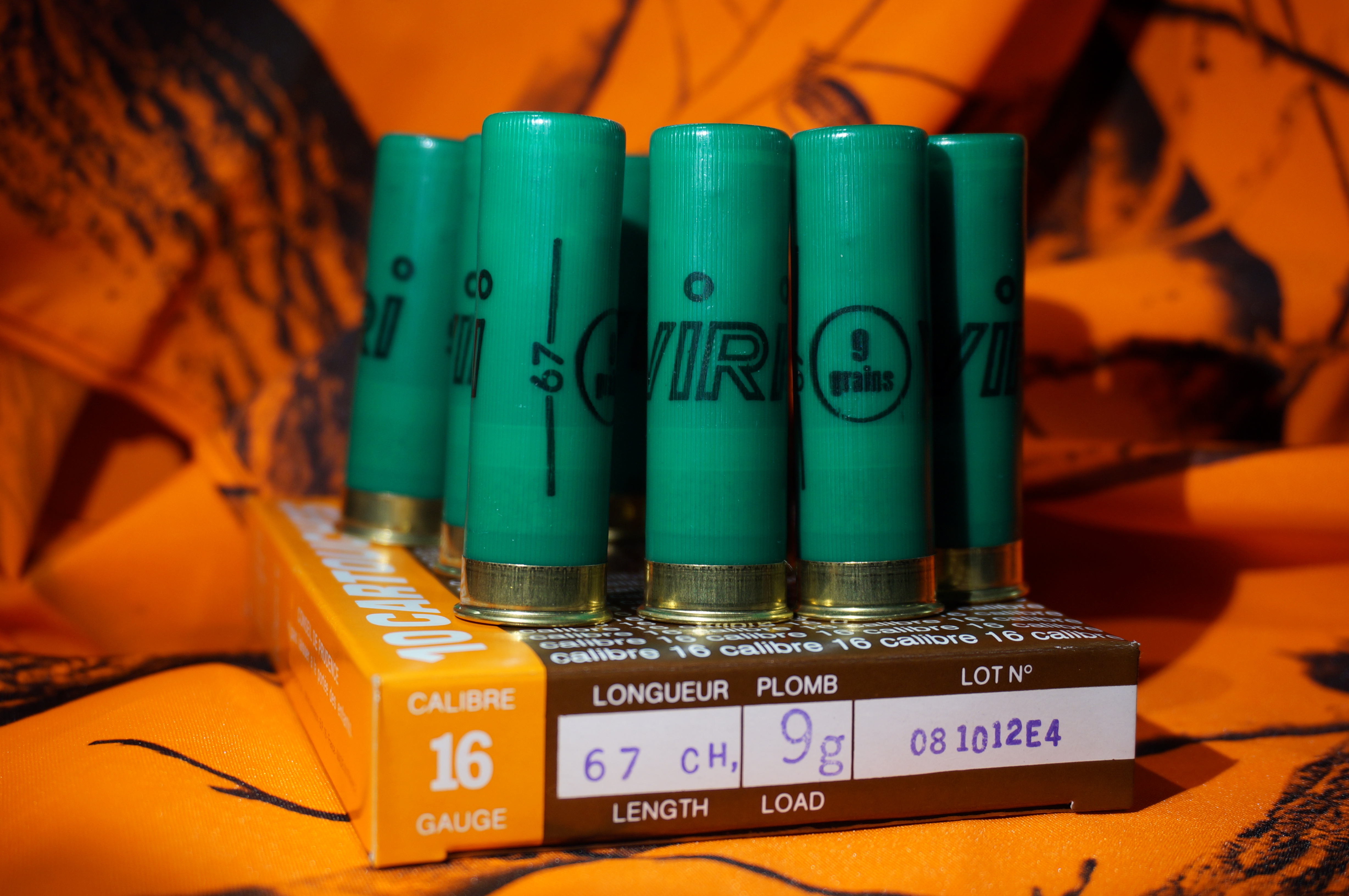 CHEVROTINE Cartouche Fusil de Chasse Cal 16 9 grains Vente
